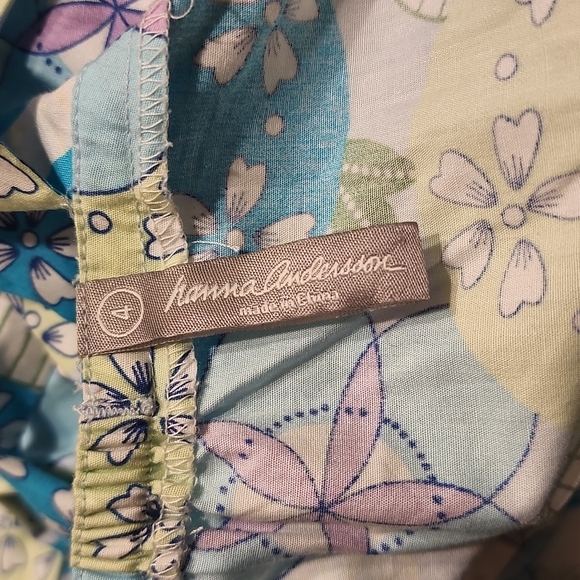Hanna Andersson Blue Floral Sundress 4 - Picture 10 of 12